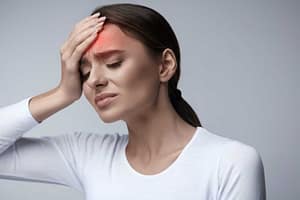Women Having Headache 